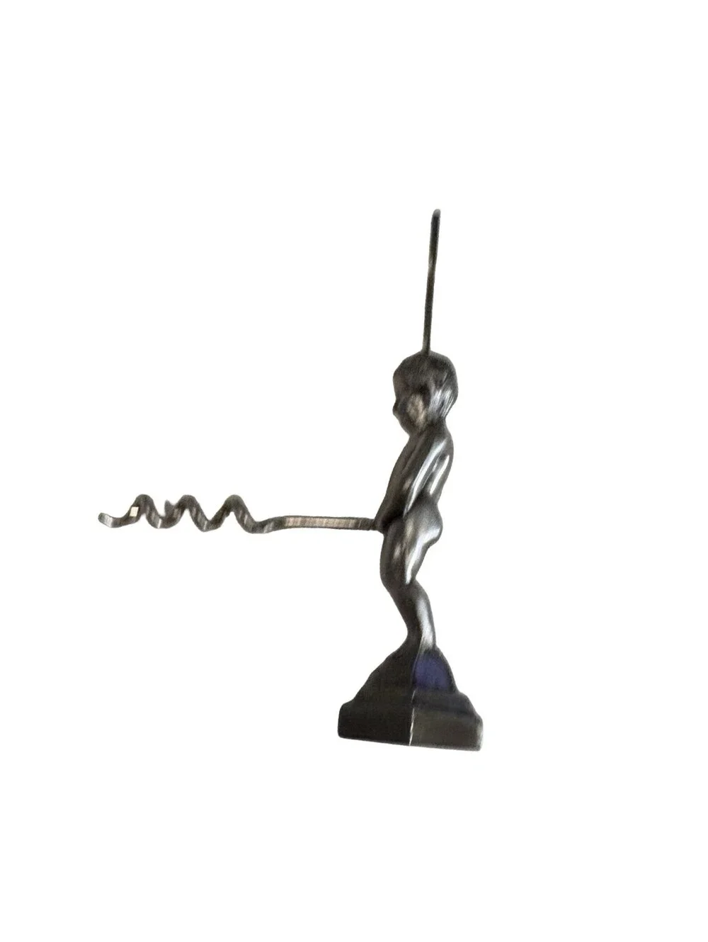 Vintage Bruxelles Manneken Pis Bottle Opener Folding Corkscrew Novelty Bar Gift